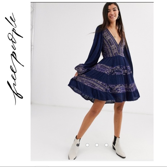 NWT Free People My Love Mini Dress - Picture 3 of 12